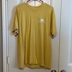 Nature Backs Clothing Size Large Comfort Colors Tee Yellow